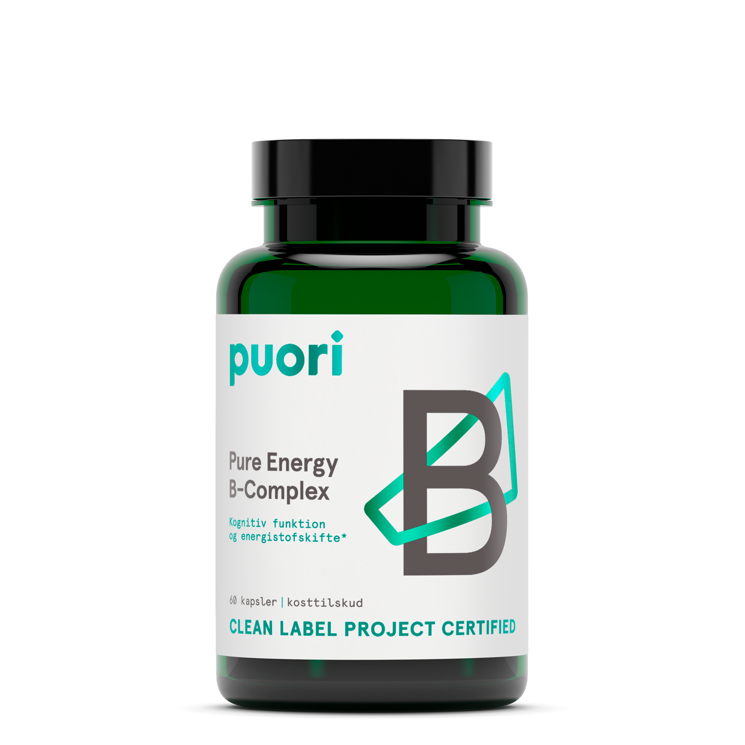 Puori Puori Pure Energy B Complex   60 Kapsler