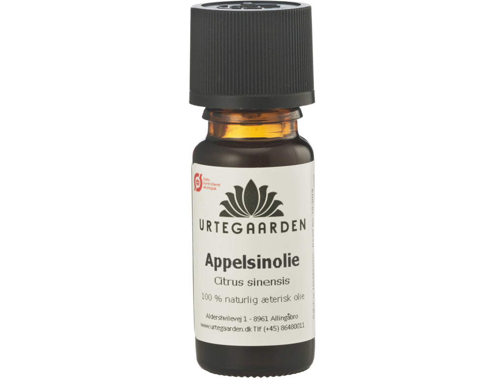 Urtegaarden æteriske Olie Appelsin øko 10 Ml
