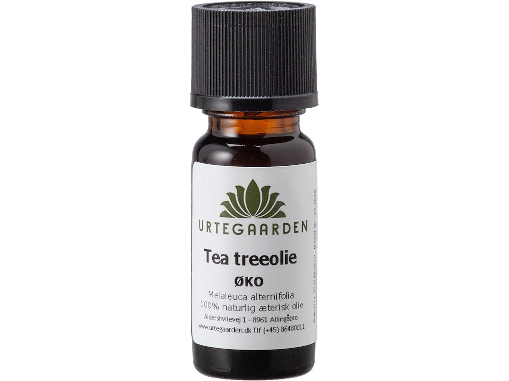 Urtegaarden æteriske Olie Tea Treeolie øko 10 Ml