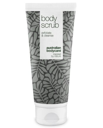 Body Scrub Til Bumser Og Uren Hud På Kroppen ?  Eksfoliering Med 100  Naturlig Tea Tree Oil   Også Til Intim Brug   Tea Tree Oil