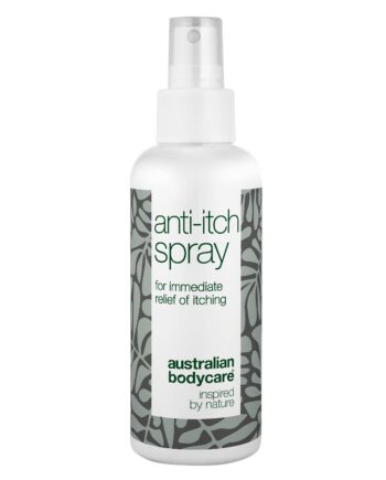 Spray Til Pleje Ved Kløende Og Irriteret Hud På Kroppen  Ryggen   Benene ?  Beroligende Og Lindrende Til Irriteret Hud   1 Stk