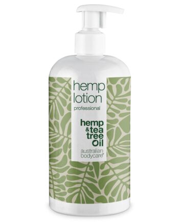 Hamp Body Lotion ?  Fugtpleje Med Hamp Olie Til Tør Hud Og Mod Bumser På Kroppen
