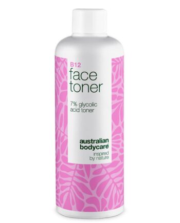 Ansigtstoner Med B12 Og 7  Glycolic Acid For Jævn Hudtone ?  Eksfolierende Toner Med B12 Og 7  Glycolic Acid     Fjerner Døde Hudceller  Giver Ny Glød Og Fremmer En Jævn Hudtone    1 Stk