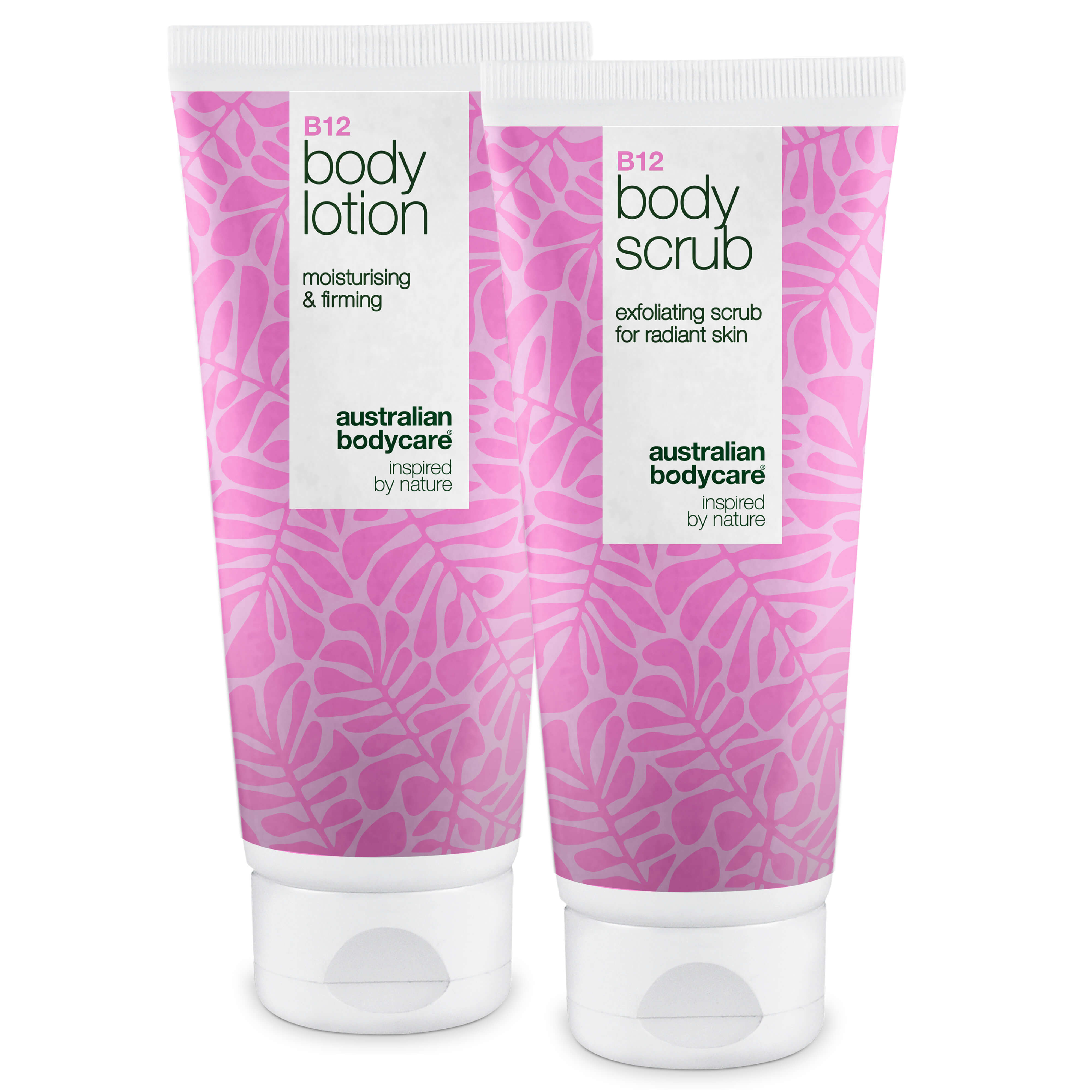 B12 Hudplejesæt Til Tør Hud     Eksfoliering   Dybdevirkende Fugtpleje ?  Fugtgivende B12 Body Scrub   Lotion Til Tør Og Sensitiv Hud    1 Stk
