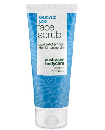 Salicylsyre Ansigtsscrub Mod Uren Hud Og Bumser ?  Ansigtsscrub Mod Uren Og Fedtet Hud  Blackheads Og Bumser  Fjerner Døde Hudceller Og Overskydende Olie  Med Effektiv Salicylsyre Og Succinsyre    1 Stk