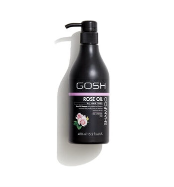Gosh Copenhagen Rose Oil Shampoo All Hair Types 450 Ml
