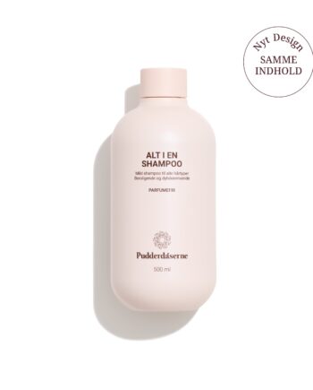 Pudderdåserne Alt I En Shampoo Med Pumpe Parfumefri 500 Ml