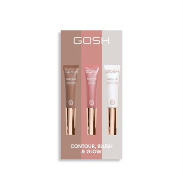 Gosh Copenhagen Contour  Blush   Glow Sæt 3 X 14 Ml