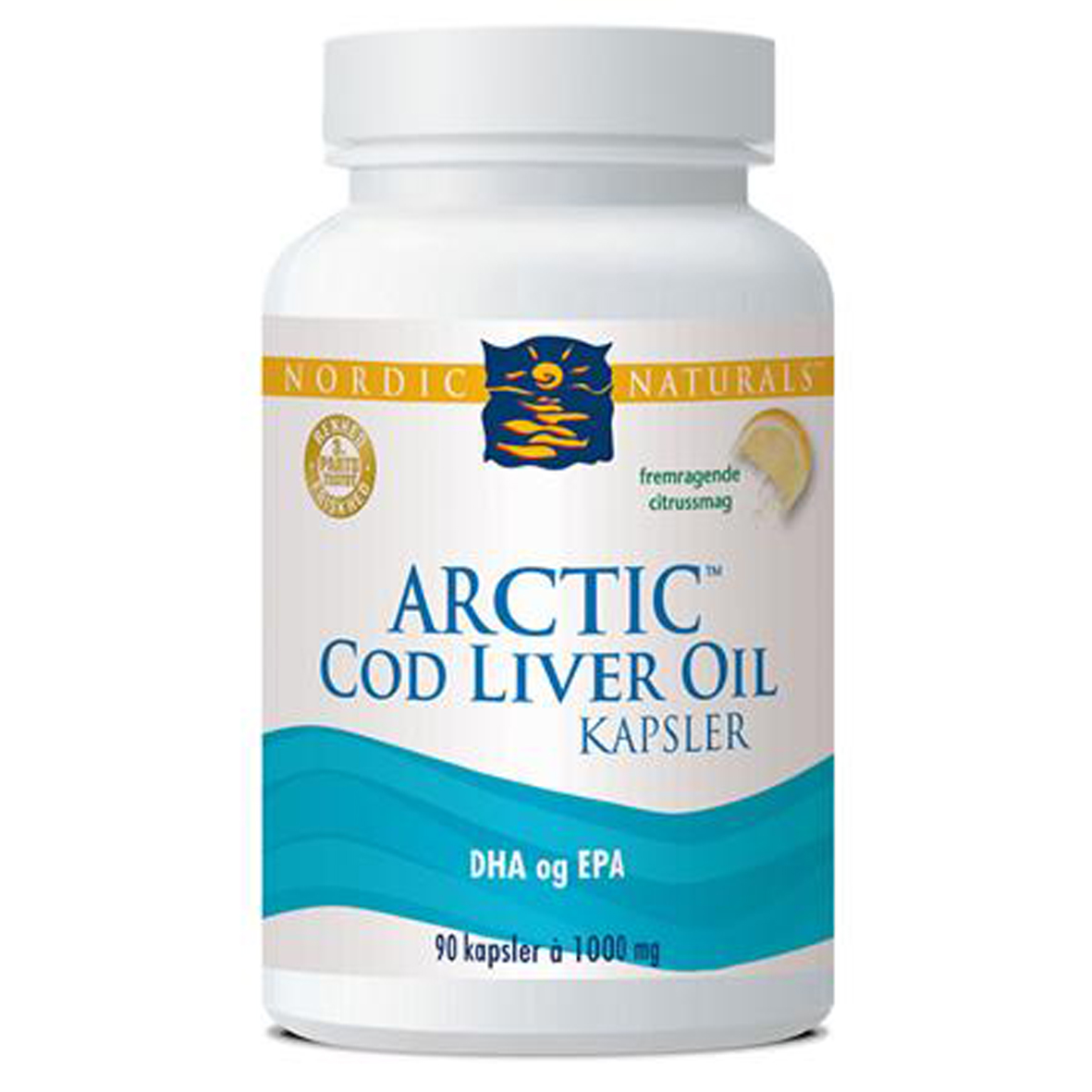 Nordic Naturals Arctic Cod Liver Oil M  Citrus 180 Kap