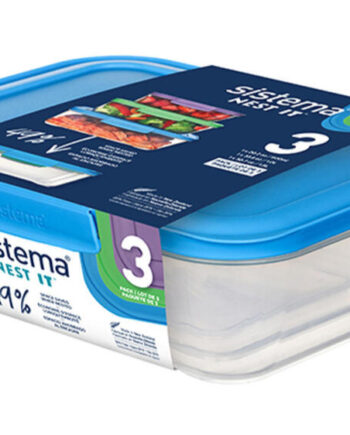 Sistema Nest It 3 Pack  1x600ml  1x1l  1x1 5l