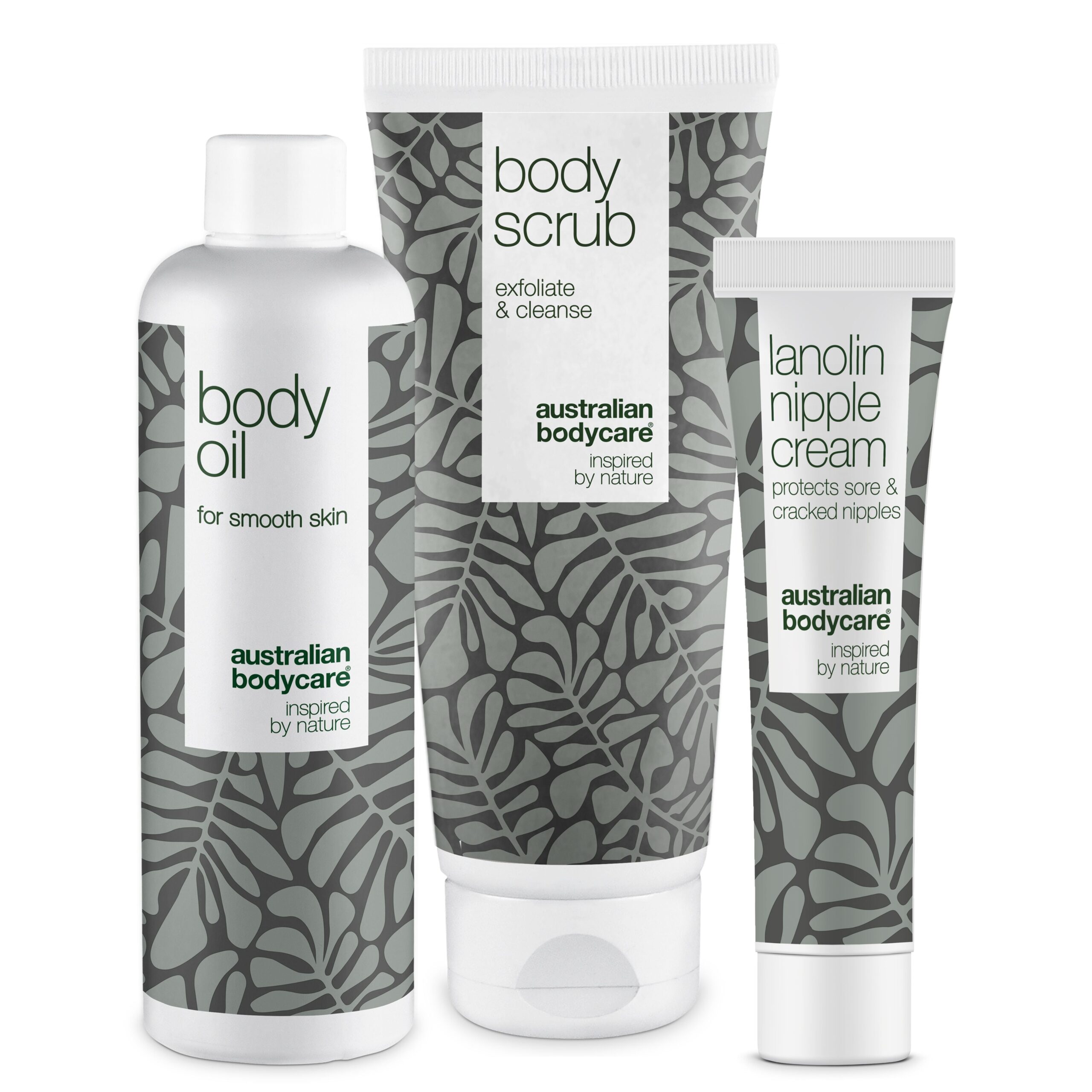 Black Week Hudplejesæt Til Kroppen Olie Scrub Lanolin ? Black Week Hudplejesæt Med Body Oil Body Scrub Og Lanolin Creme Fugter Glatter Og Lindrer Tør Ujævn Og Irriteret Hud