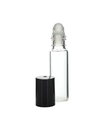 5 Ml  Klar Glasflaske Med Rullehoved