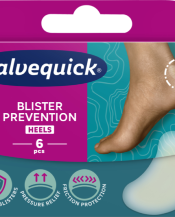 Salvequick Blister Prevention Heels   6 Stk