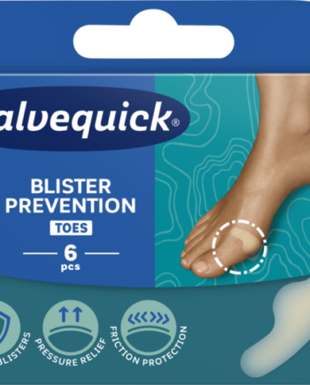 Salvequick Blister Prevention Toes  6 Stk