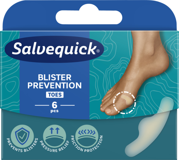 Salvequick Blister Prevention Toes 6 Stk