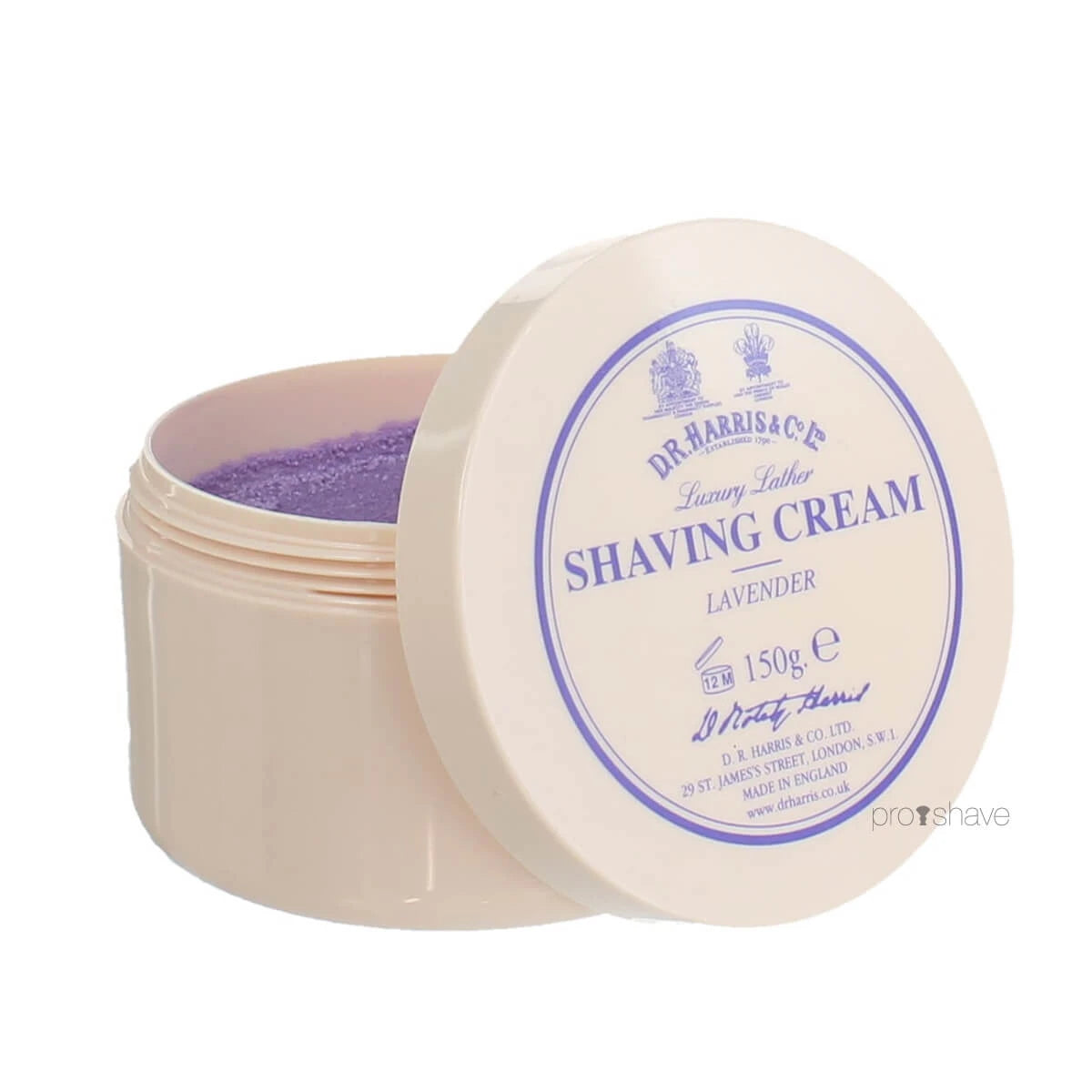 D R  Harris   Co  Ltd Luksus Lavendel Barbercreme  150 Gr