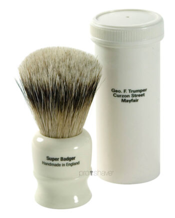 Geo F  Trumper Rejsebarberkost  Super Badger  Ivory