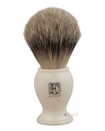 Geo F  Trumper Barberkost  Super Badger  Medium  Pb Range  Ivory
