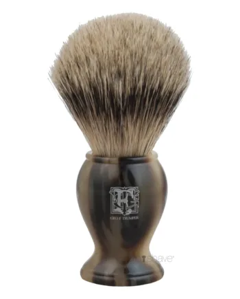 Geo F  Trumper Barberkost  Super Badger  Medium  Pb Range  Horn