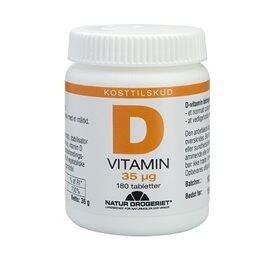 Mega D 3 Vitamin 35 Mcg    180 Tabletter