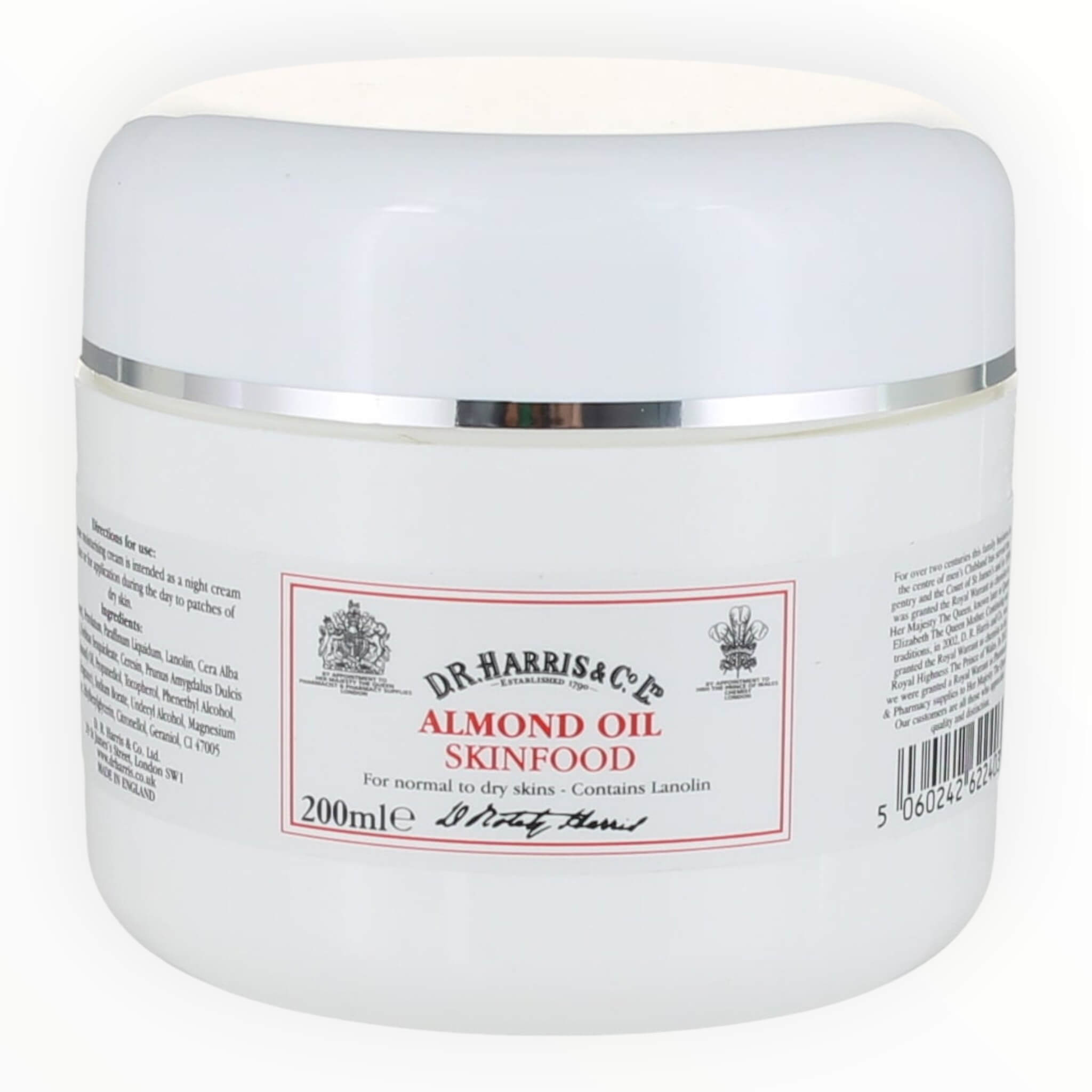 D R  Harris   Co  Ltd Almond Oil Skinfood  200 Ml