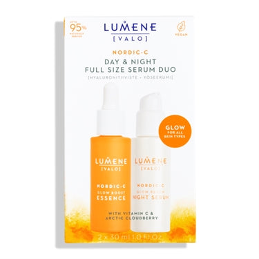 Lumene Nordic C Glow Day Night Full Size Serum Duo 2 X 60 Ml