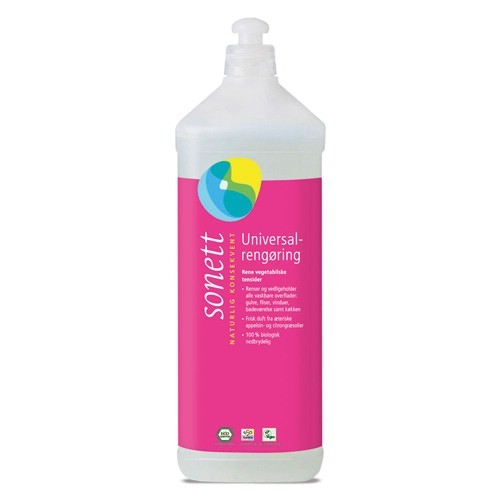 Sonett Universalrengøring Citron Appelsin   1 Liter