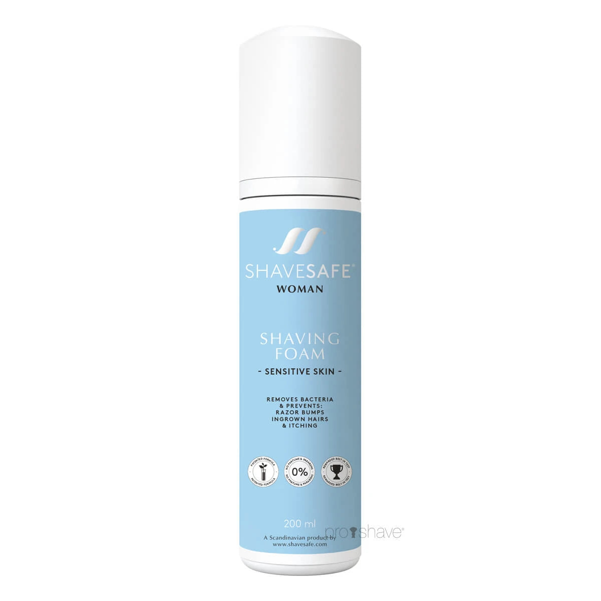 Shavesafe Barberskum Woman Sensitiv Hud 200 Ml