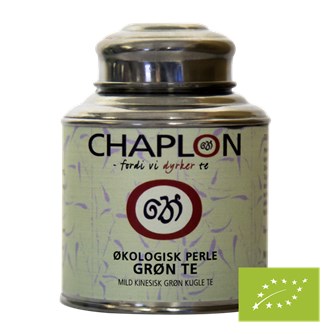 Chaplon Grøn Perle Te Dåse økologisk  80g