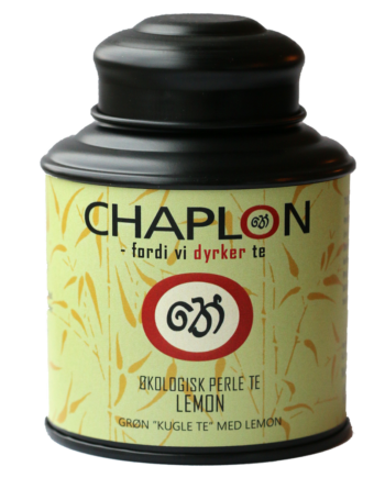 Chaplon Grøn Perle Te Lemon Dåse økologisk  80g