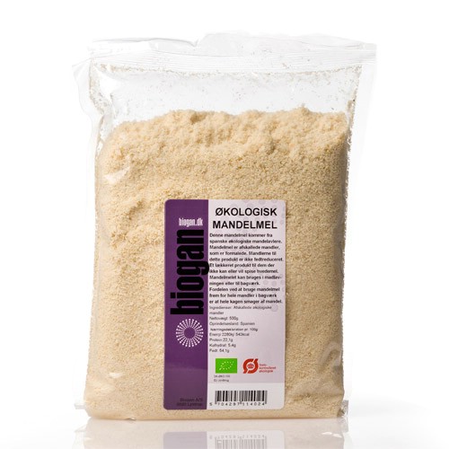 Biogan Mandelmel økologisk 500 G