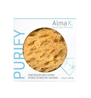 Alma K Purify Soap Infused Bath Sponge Box