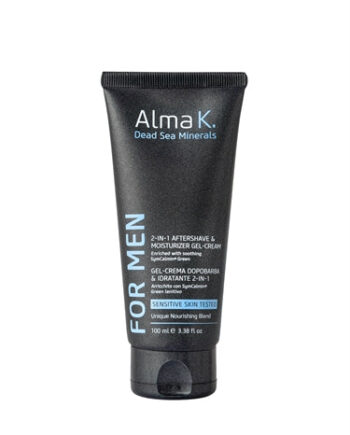 Alma K For Men 2 In 1 Aftershave   Moisturizer Gel Cream 100 Ml