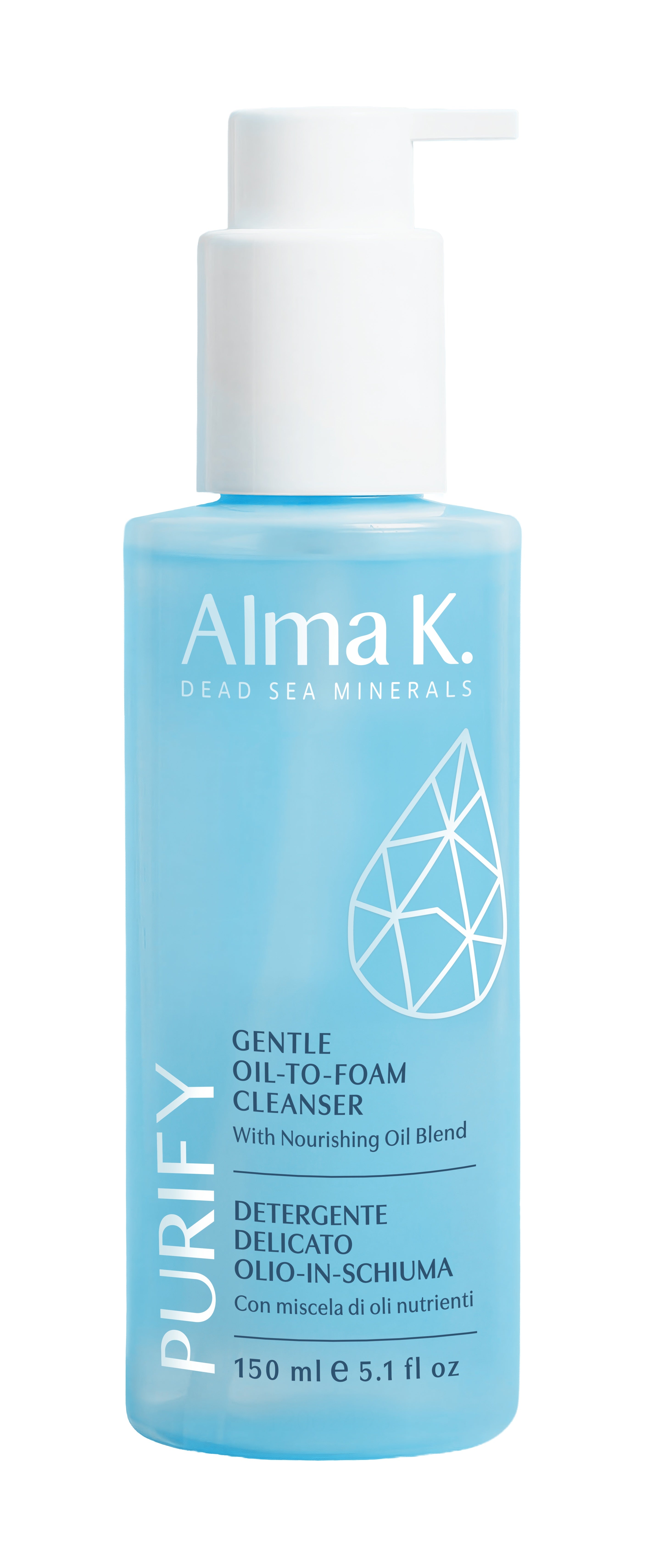 Alma K Purify Gentle Oil  To  Foam  Cleanser 150 Ml