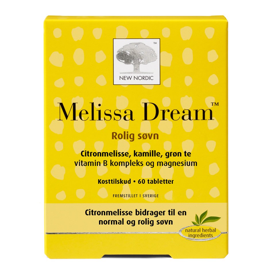 New Nordic Melissa Dream 60 Tabl Dato 11 2025
