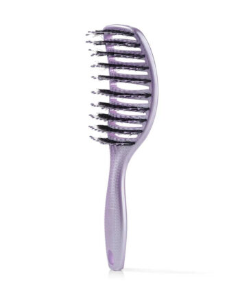 Curvy Brush   Hårbørste Med Vildsvinehår   Lavender