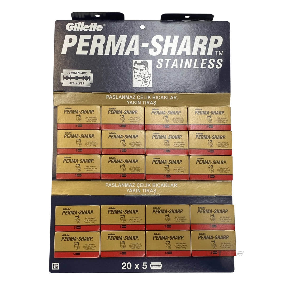 Permasharp Super De Barberblade 1 Stang 20x5 Stk 100 Stk
