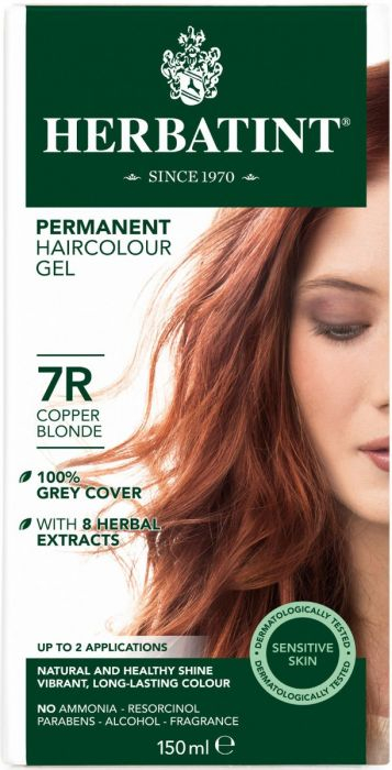 Herbatint 7r Hårfarve Copper Blonde  Bull  150ml    X