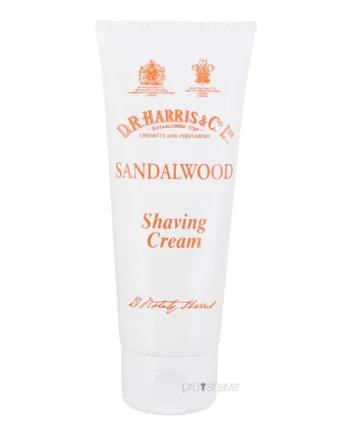 D R  Harris   Co  Ltd Sandeltræ Barbercreme På Tube  75 Ml