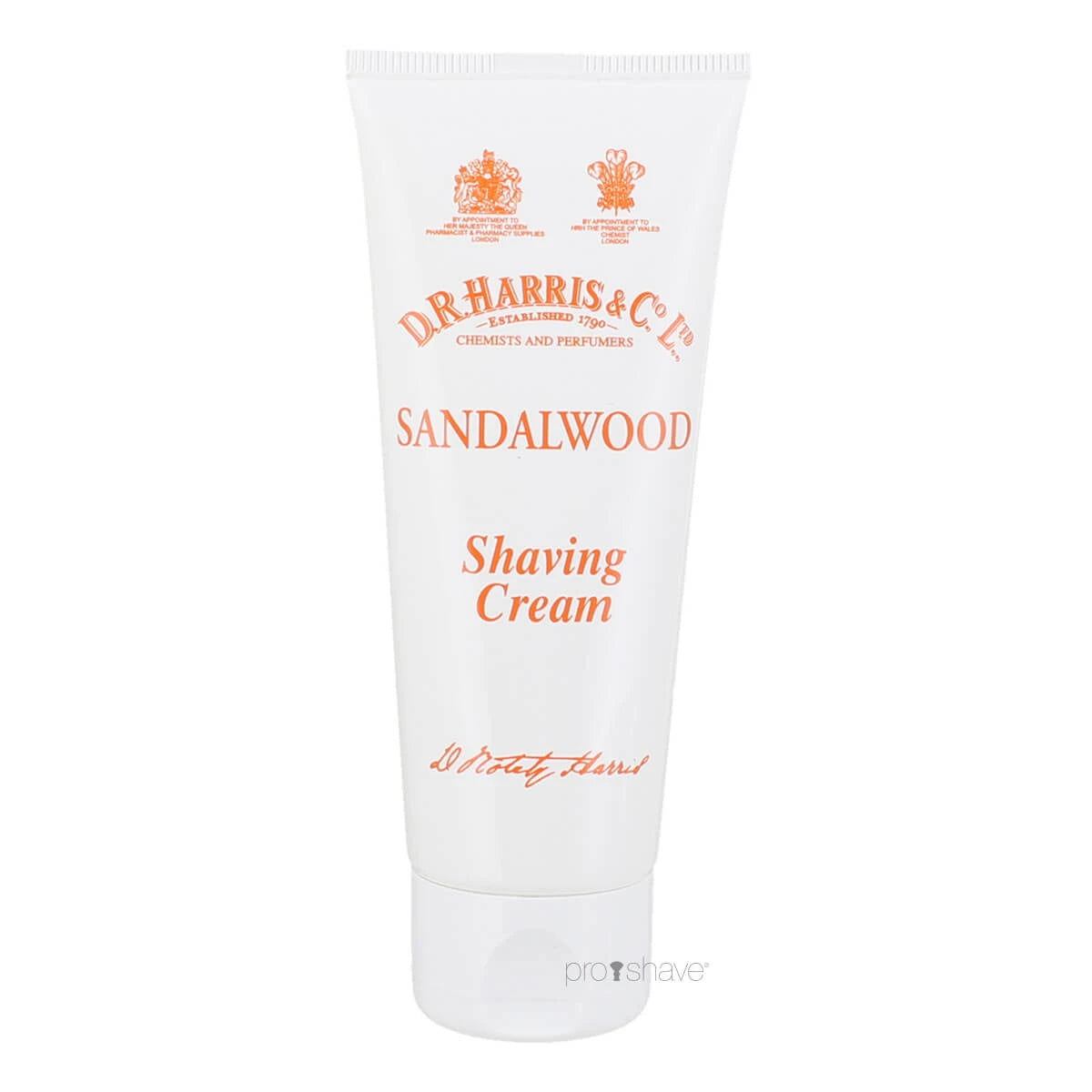 D R  Harris   Co  Ltd Sandeltræ Barbercreme På Tube  75 Ml