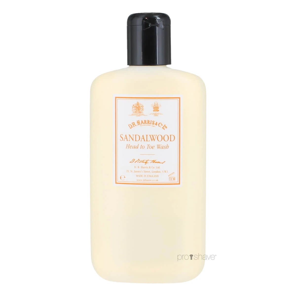 D R  Harris   Co  Ltd Sandeltræ Head To Toe Wash  250 Ml