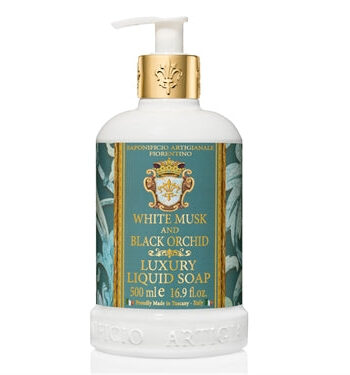 Fiorentino Toscana Luxury Flydende Hånd Sæbe White Musk   Black Orchid 500 Ml
