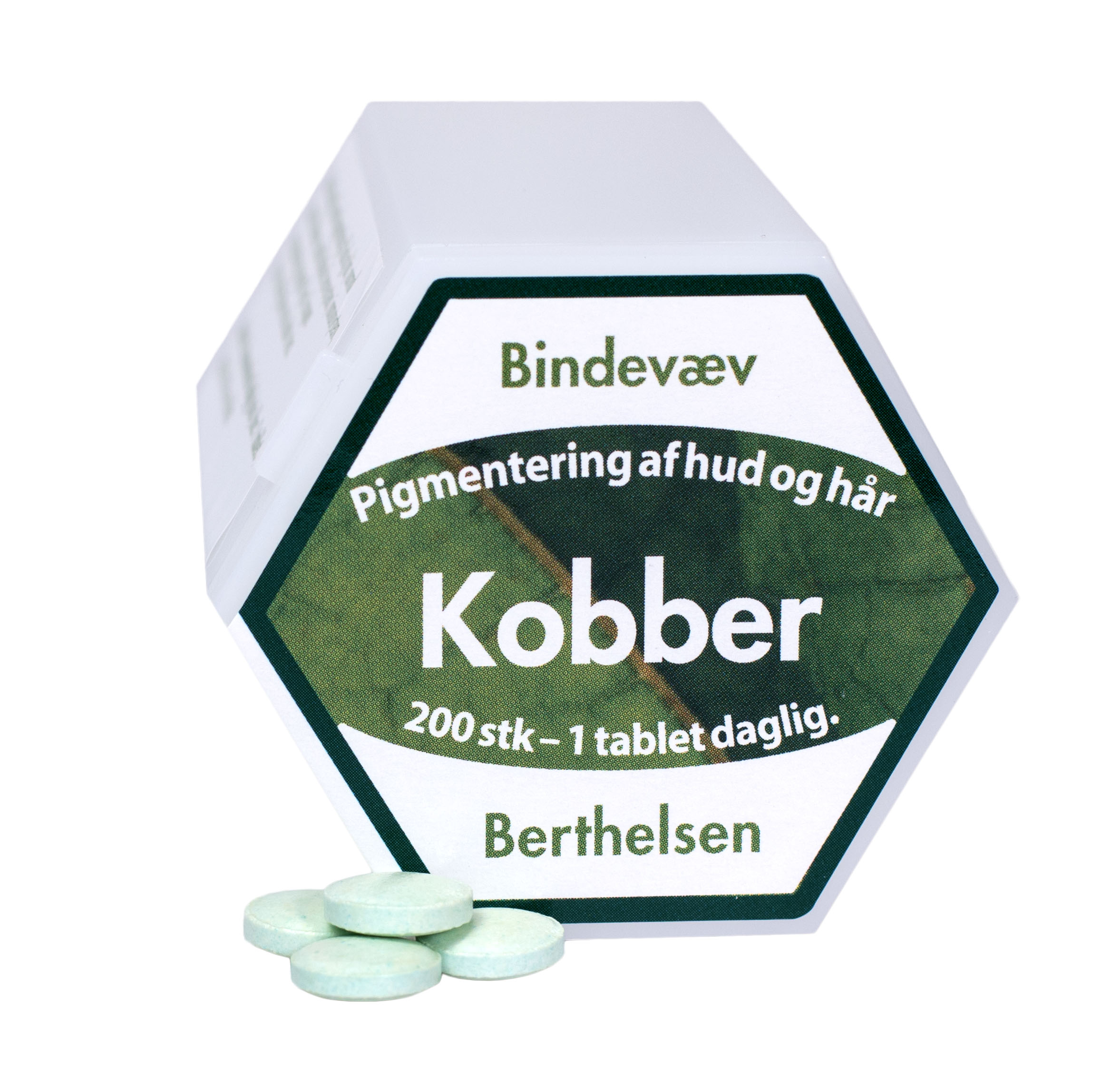 Berthelsen Kobber 2 Mg 200 Tab