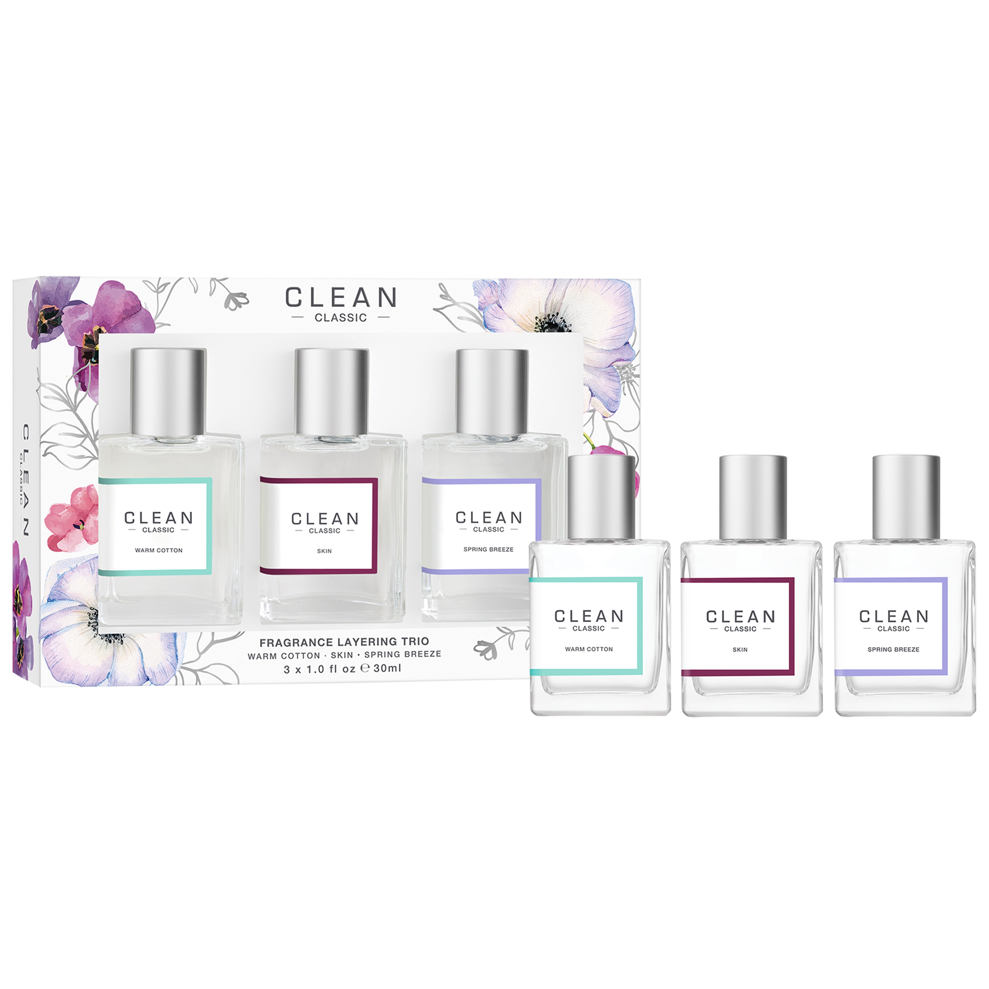 Clean Trio Set Med 3 Parfumer