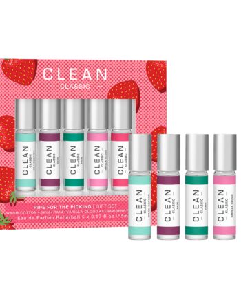Clean Gift Set Classic Layering Rollerball Edp 5 X 5 Ml 25 Ml