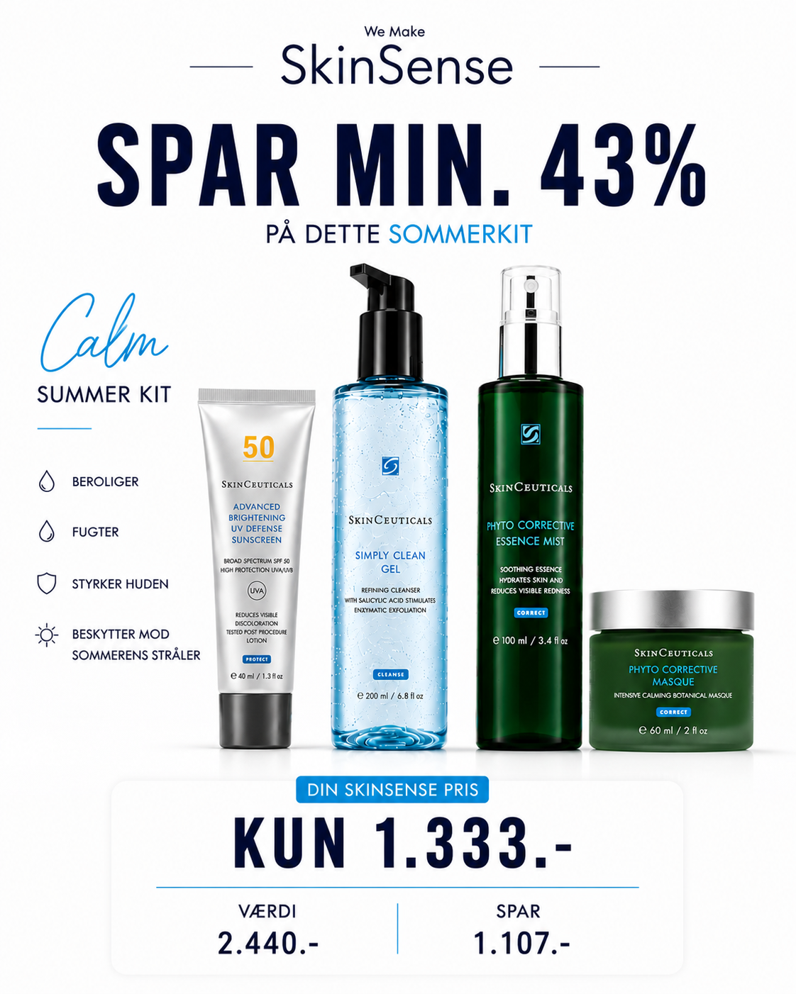 Skinceuticals Phyto Calm Summer Kit