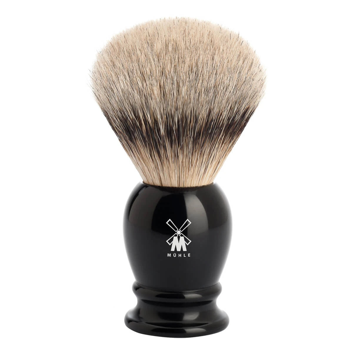 M? Hle Shaving Silvertip Barberkost  23 Mm  Classic  Sort Kunstharpiks