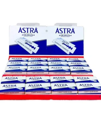 Astra Superior Stainless Blue De Barberblade  1 Stang  20x5 Stk   100 Stk
