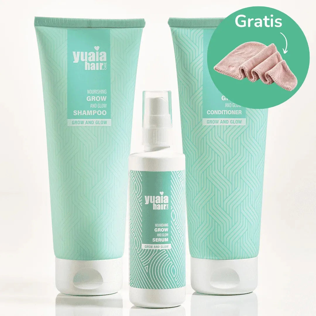 Grow And Glow Serien   Gratis Hårhåndklæde