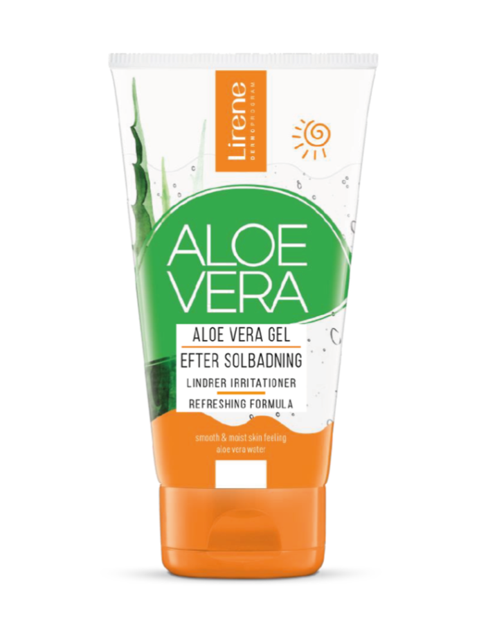 Lirene Aloe Vera Gel Lindring Efter Solbadning 150ml